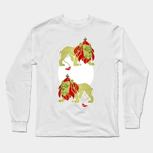 Two lions Long Sleeve T-Shirt